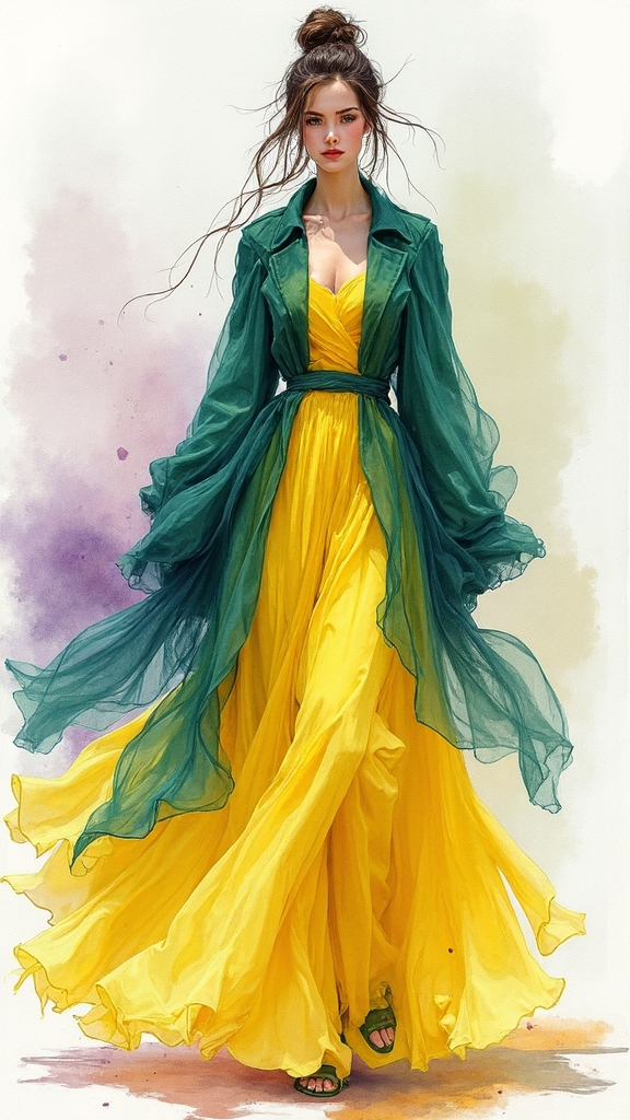 bold color clash empowerment