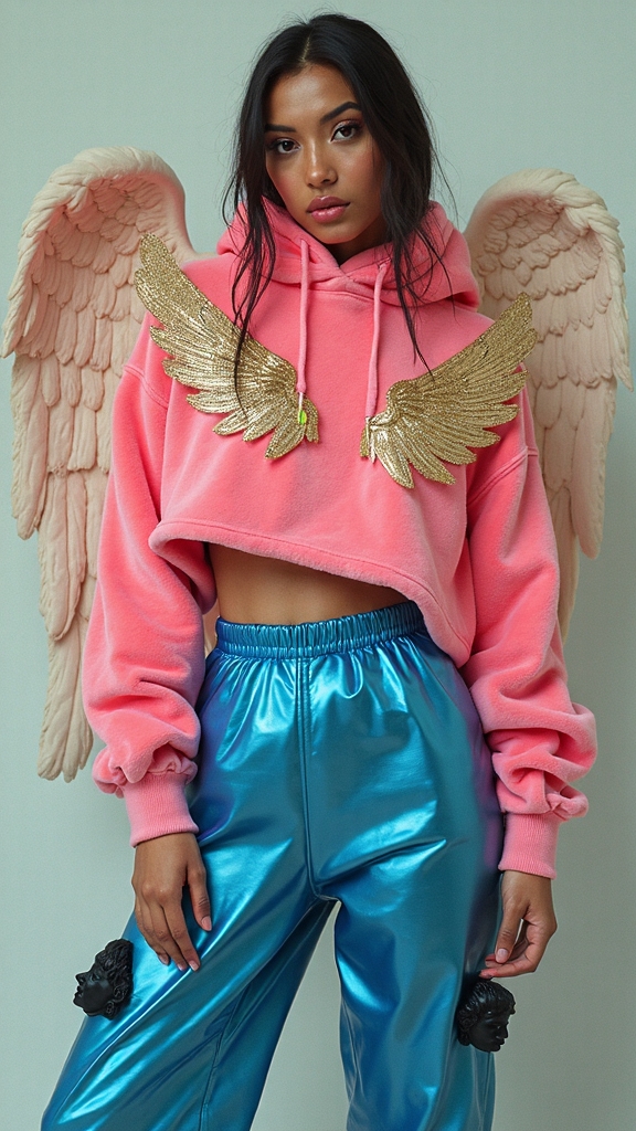 divine beauty meets streetwear