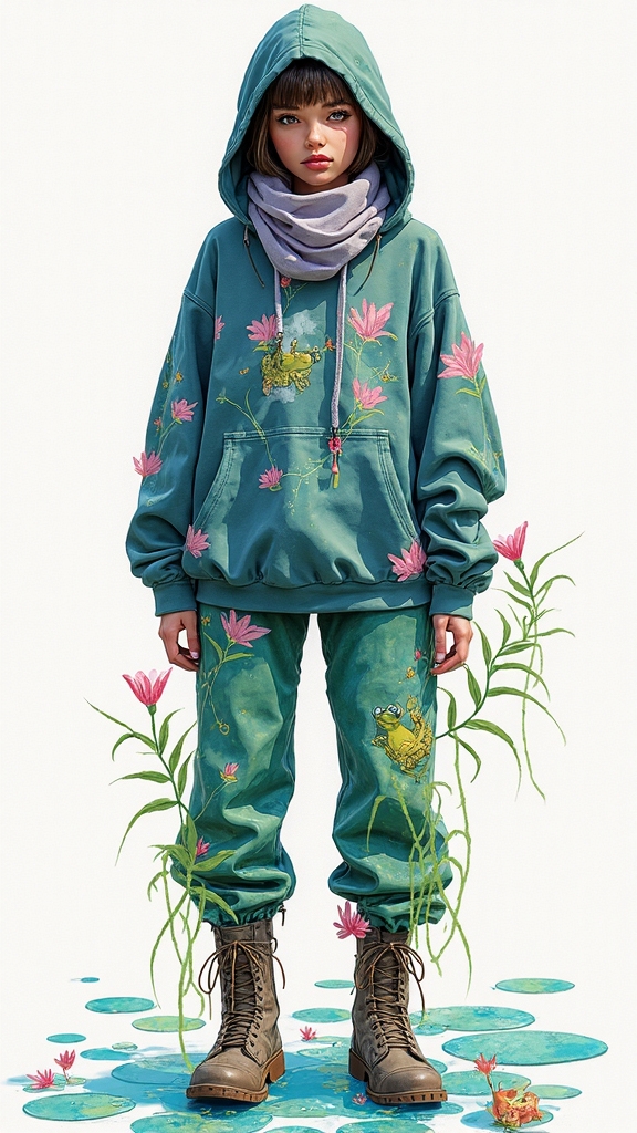 impressionist chaos streetwear collection