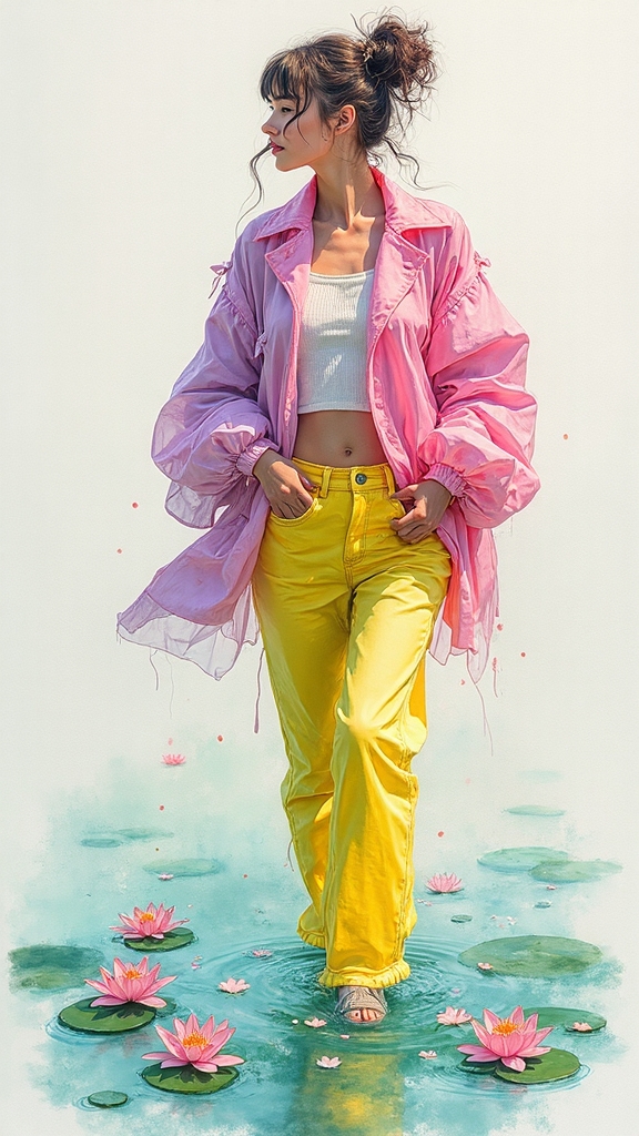 impressionist inspired y2k fashion