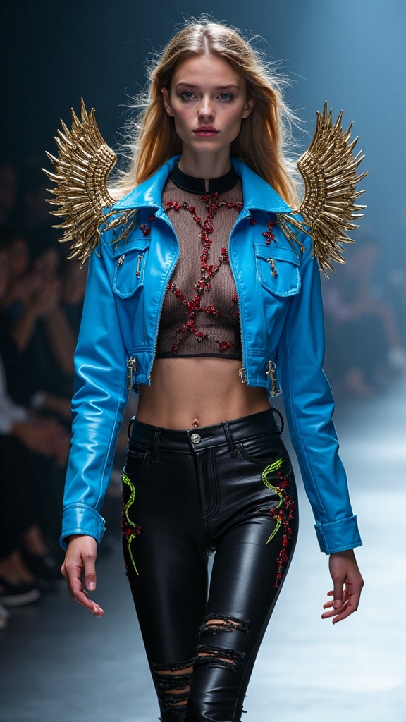 sacred meets streetwear chaos