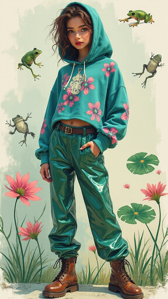 serene chaos in fashion