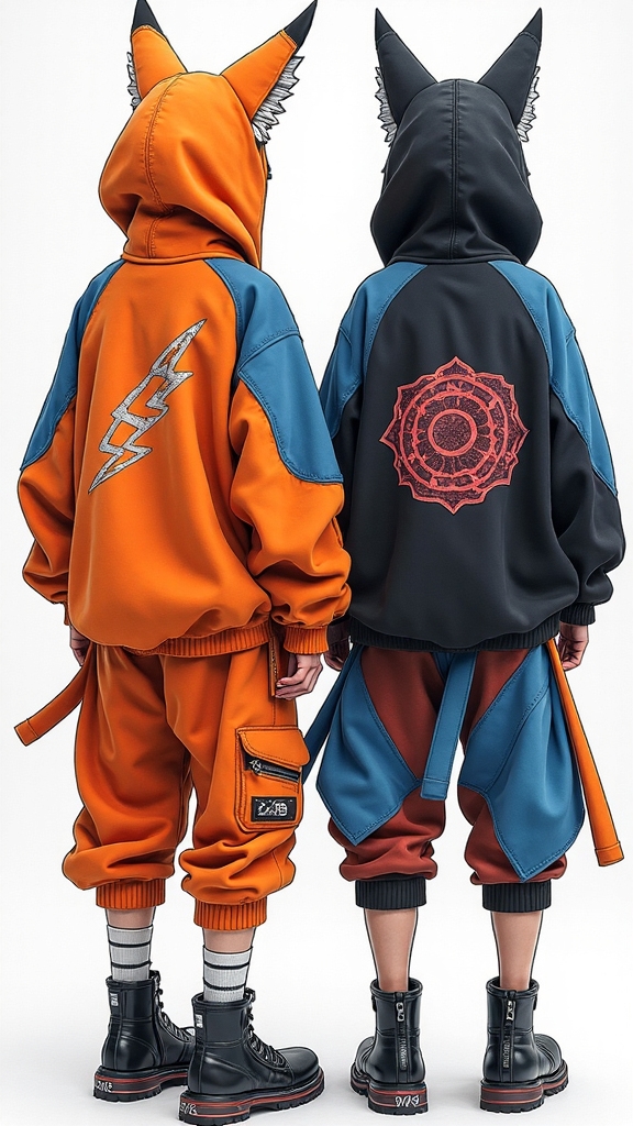 anime inspired urban streetwear designs