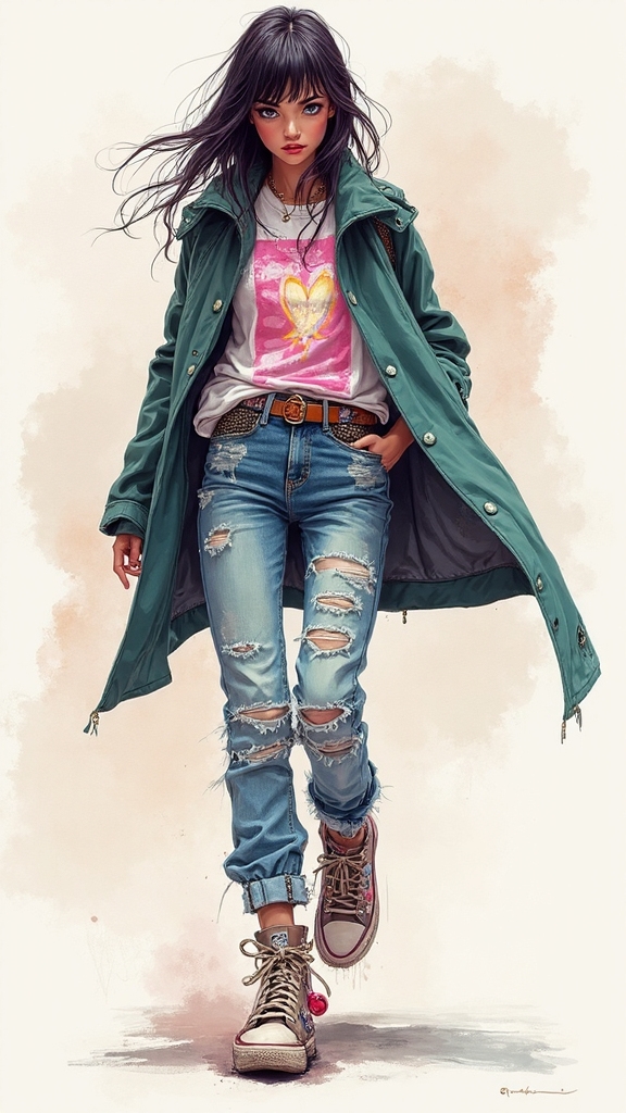 anime streetwear irony fusion