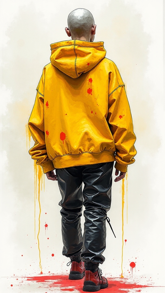 bold chaotic vibrant fashion