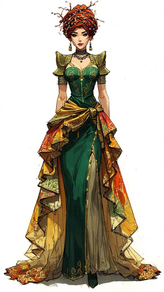 bold opulence meets cultural critique