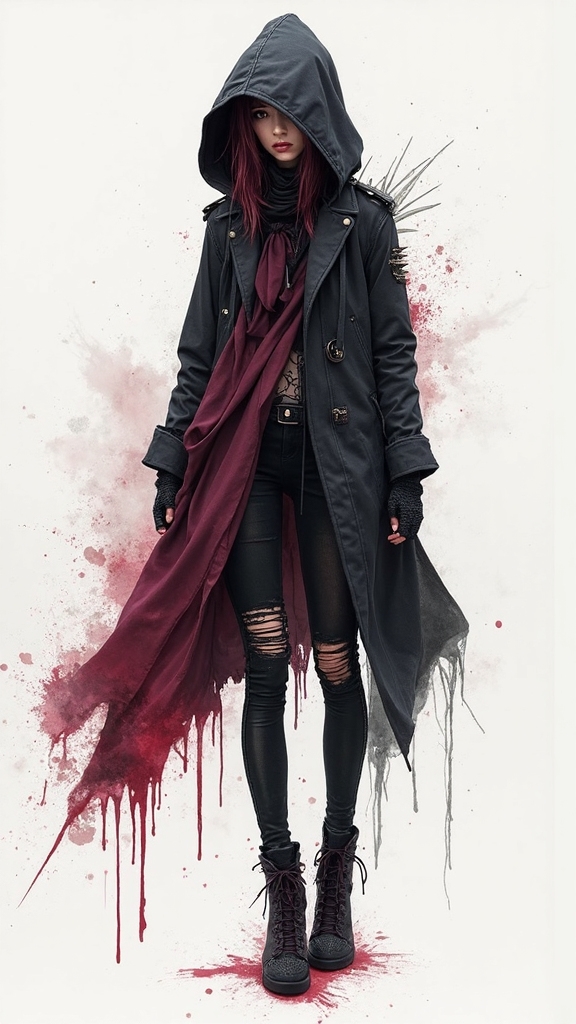 edgy fashion meets mainstream