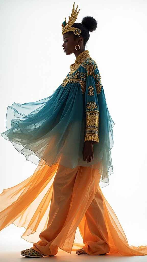 excessive luxury fashion statement