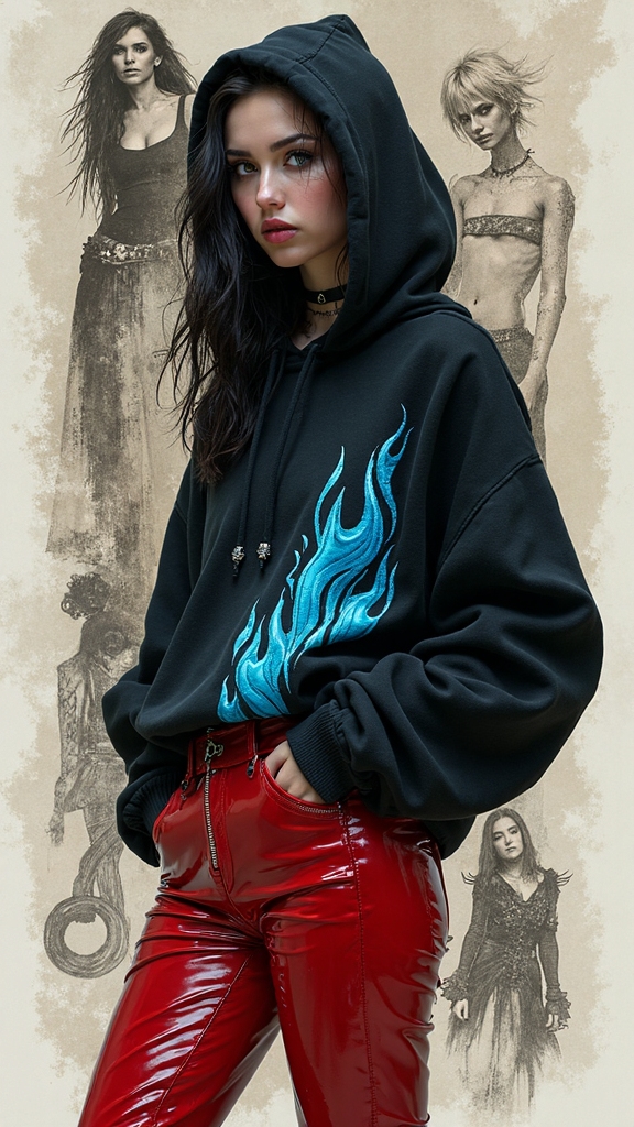 gothic street fashion rebellion