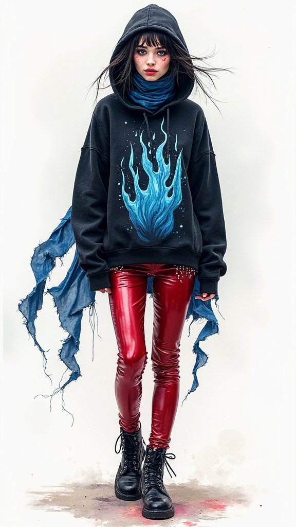 gothic street fashion rebellion