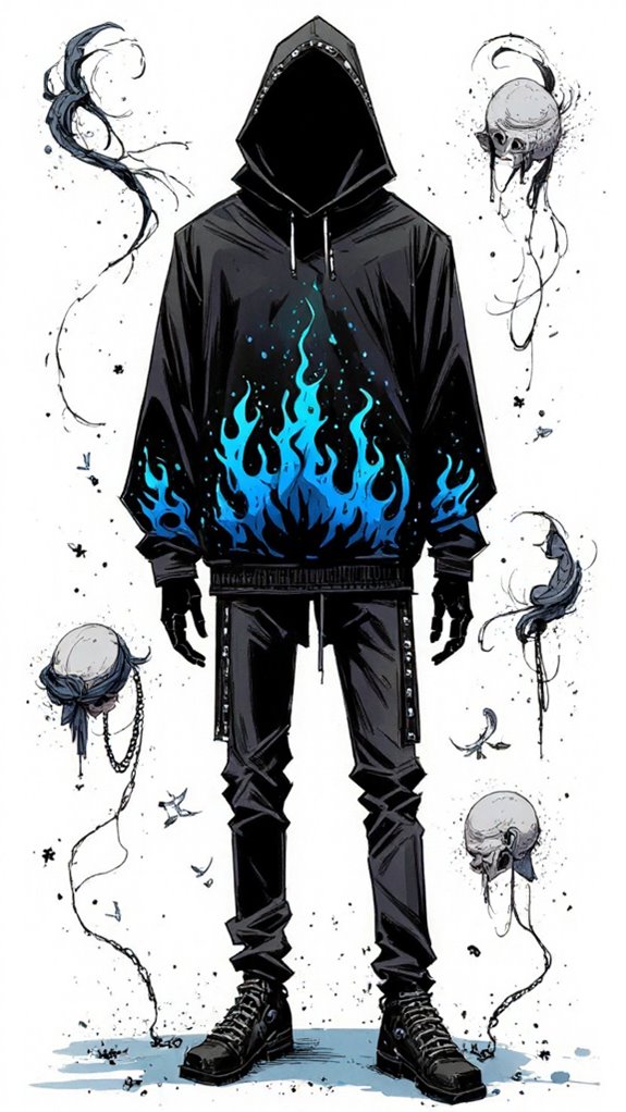 gothic streetwear inspired styles