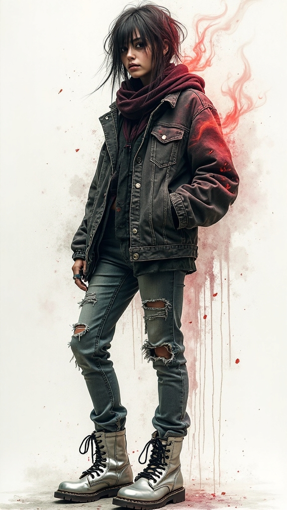 haunted denim and irony