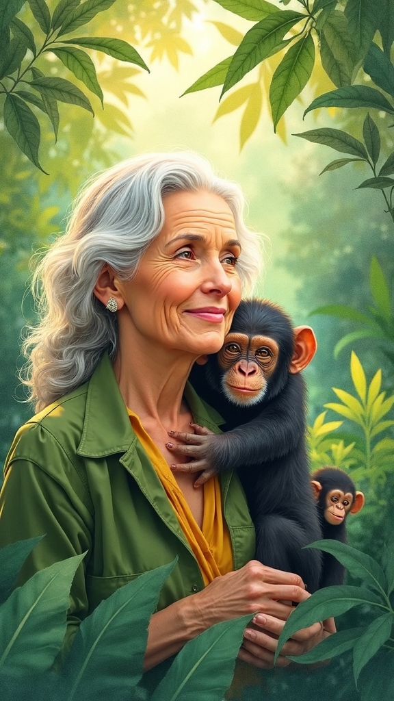 jane goodall s chimpanzee research