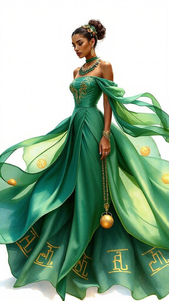 nostalgic egyptian fashion irony