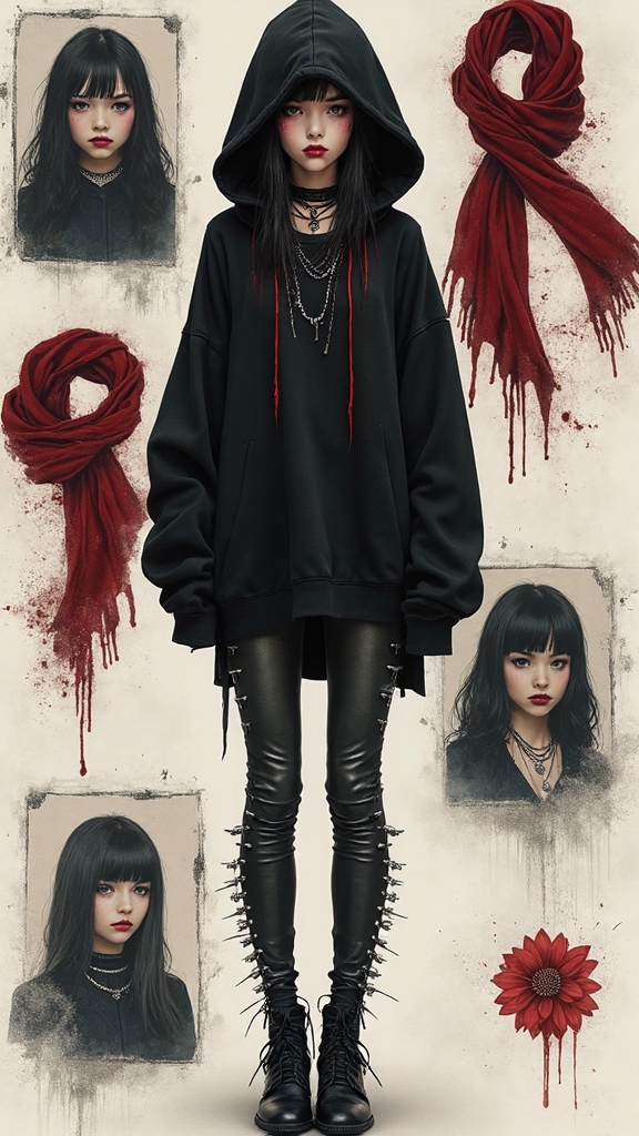 tokyo ghoul dark fashion