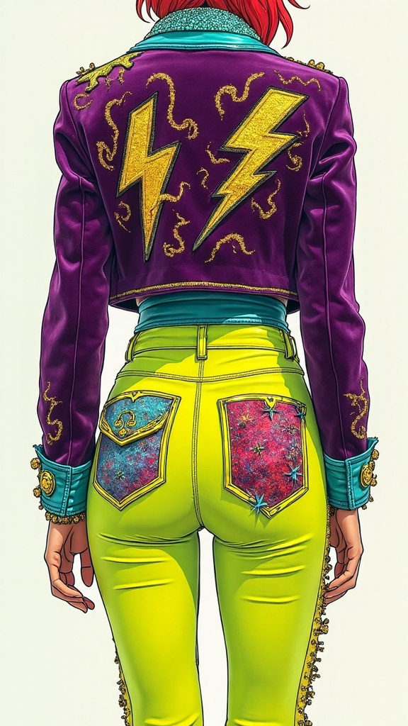 villain inspired fashion sketches